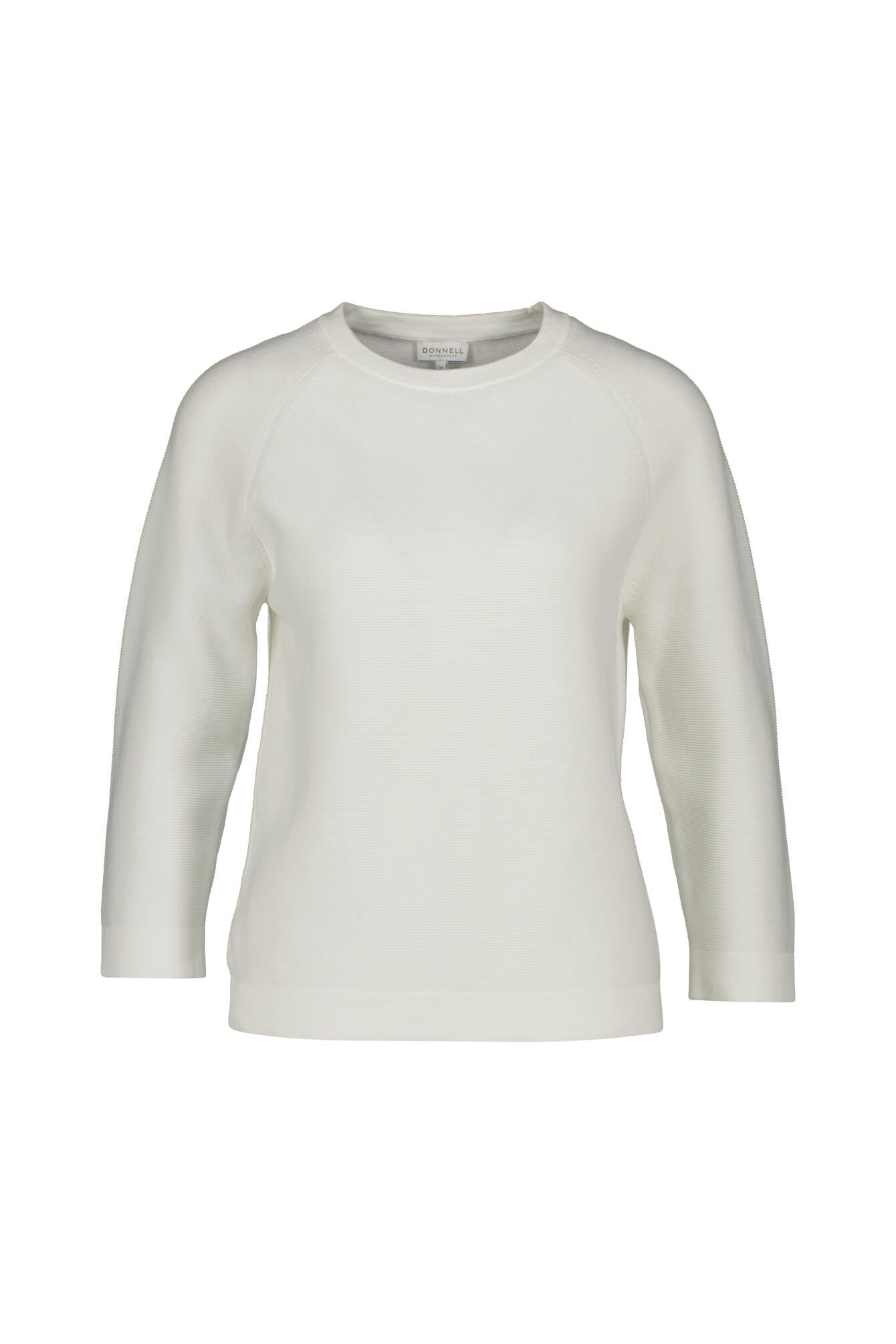 Strickpullover aus Baumwolle - 106 Offwhite - Weiß