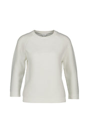 Strickpullover aus Baumwolle - 106 Offwhite - Weiß