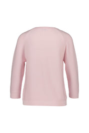 Strickpullover aus Baumwolle - 105 Rose - Rosa