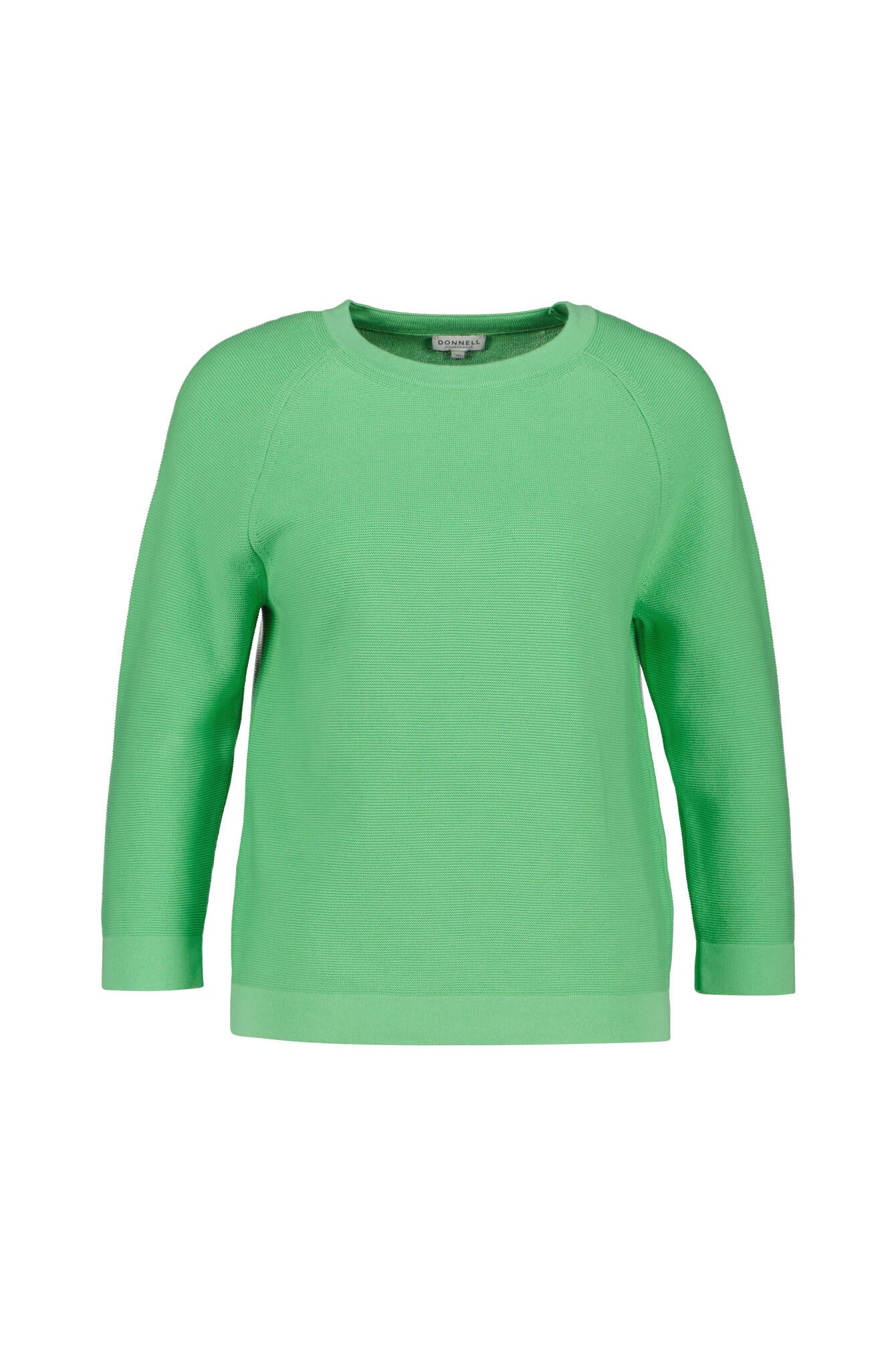 Strickpullover aus Baumwolle - 110 Green - Grün