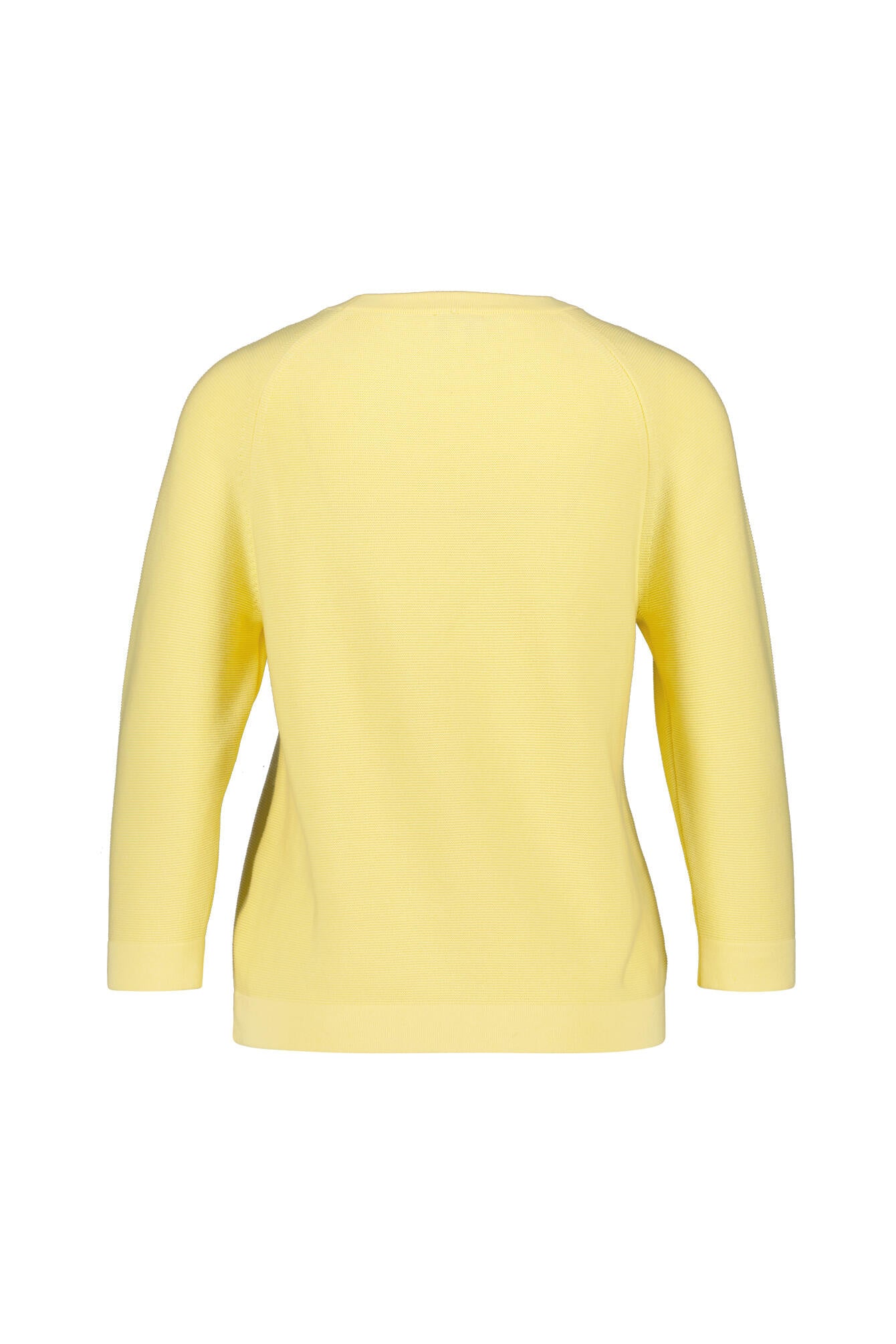 Strickpullover aus Baumwolle - 107 Yellow - Gelb