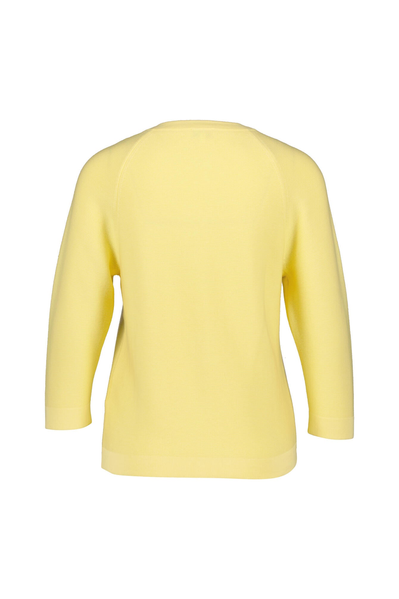 Strickpullover aus Baumwolle - 107 Yellow - Gelb