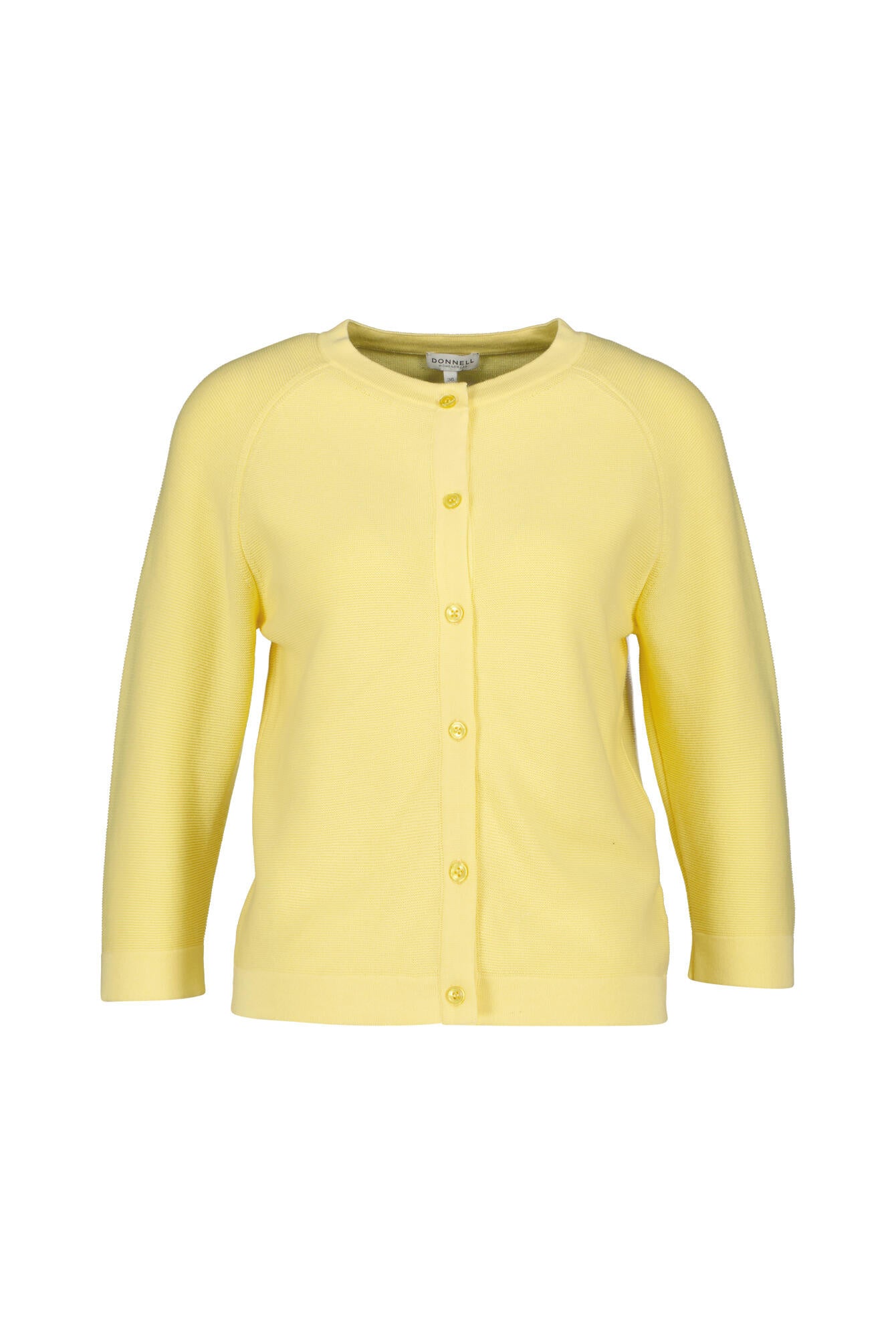 Strickpullover aus Baumwolle - 107 Yellow - Gelb