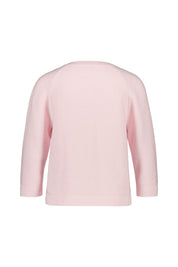 Strickpullover aus Baumwolle - 105 Rose - Rosa