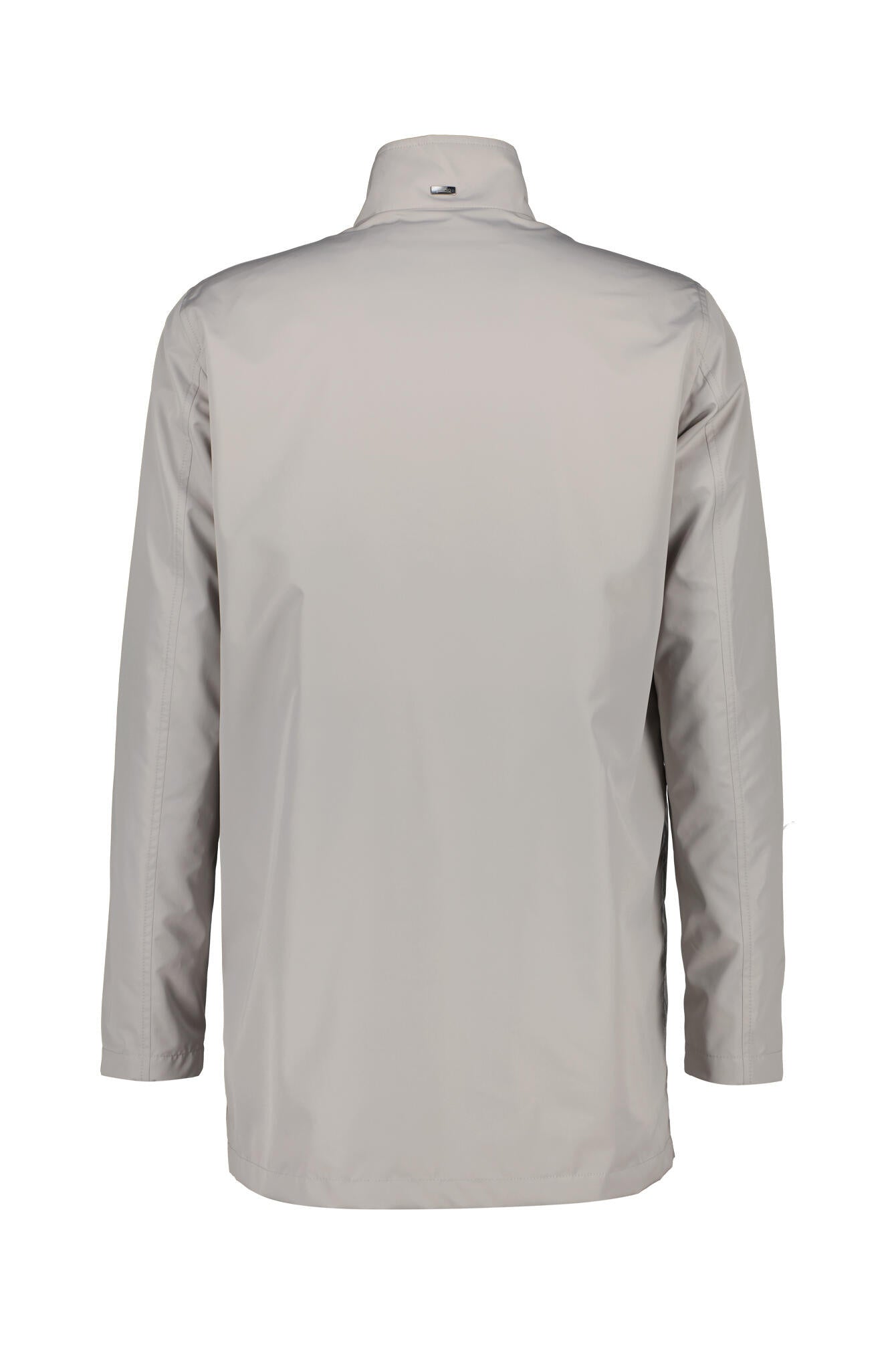 Mantel aus Cupro - 9403 Grigio Perla - Silber