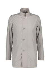 Mantel aus Cupro - 9403 Grigio Perla - Silber