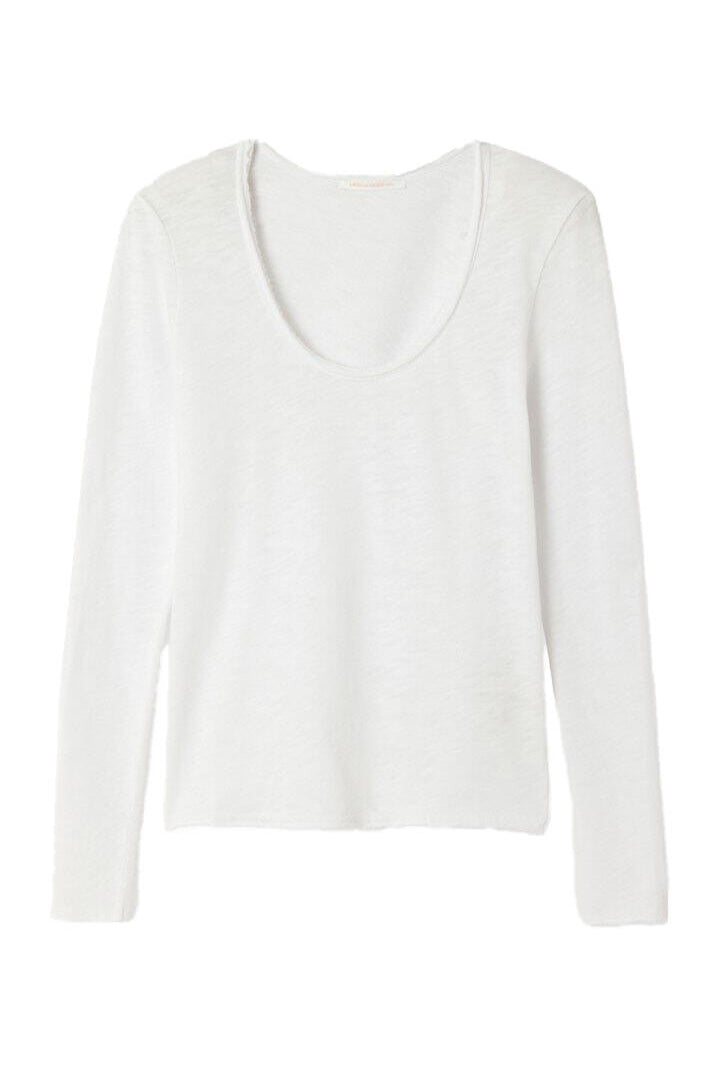 Langarmshirt SONOMA aus Baumwolle - Blanc - Weiß