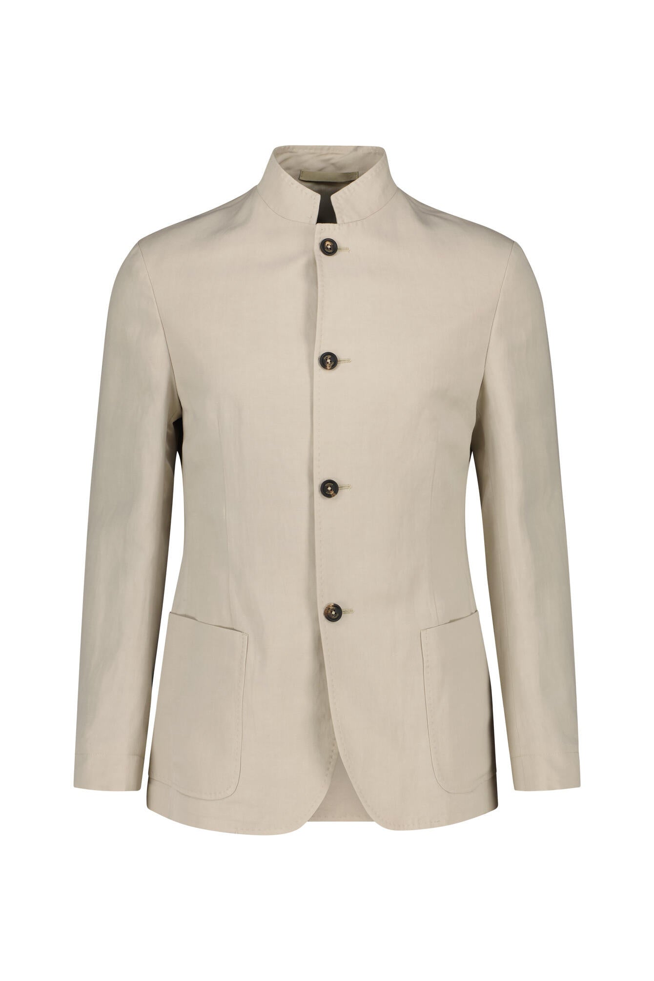 Sakko aus Leinenmix - Sand - Beige