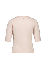 Strickshirt aus Alpaka - 511 Rosino - Rosa