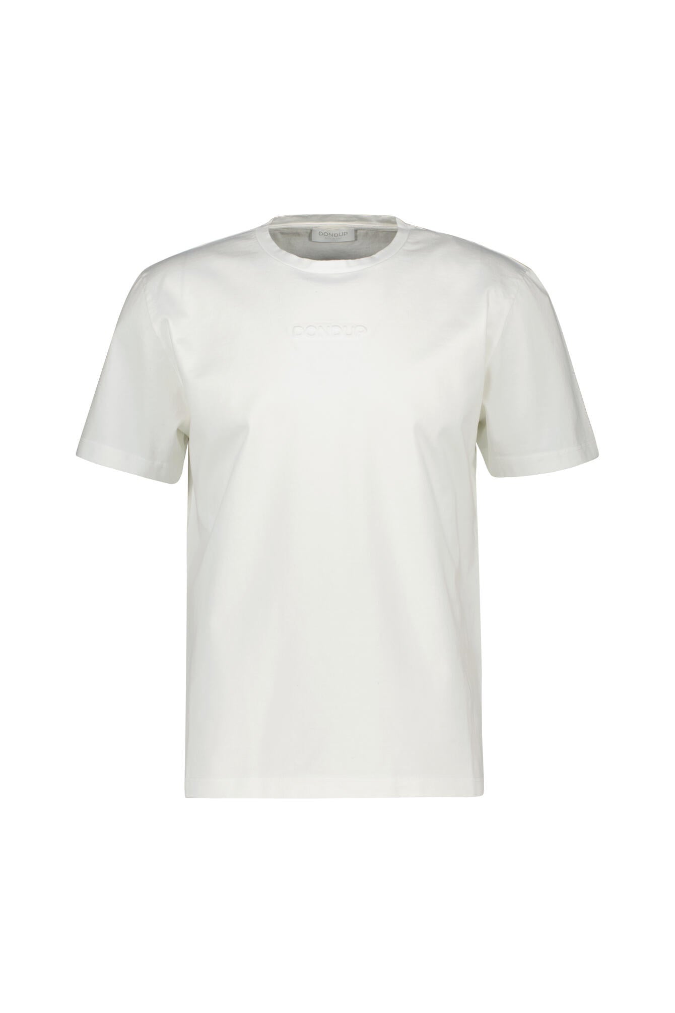 T-Shirt mit Rundhalsausschnitt - 000 Bianco - Weiß