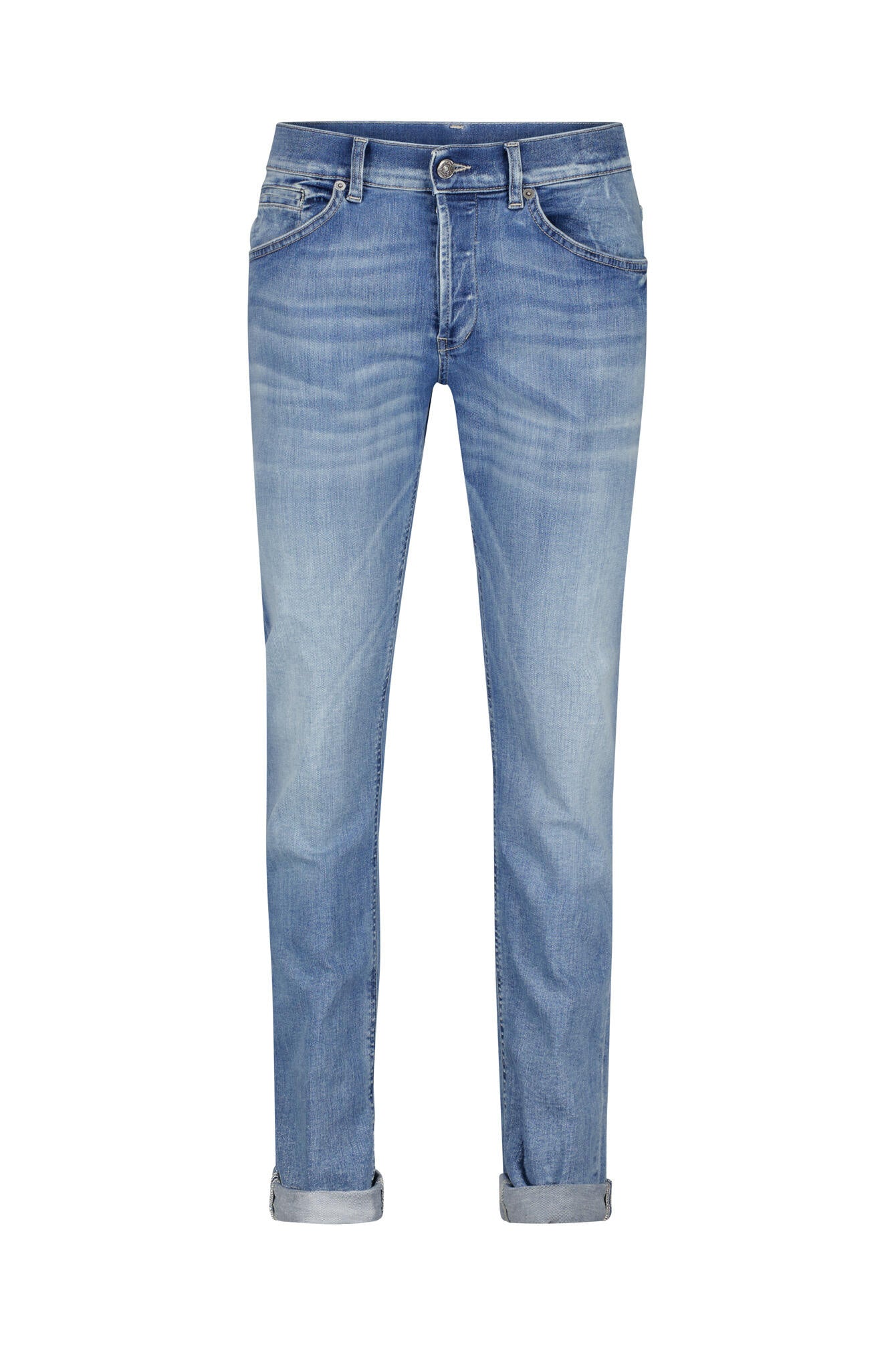 Jeans aus Baumwolle Skinny Fit - 800 Blue - Blau