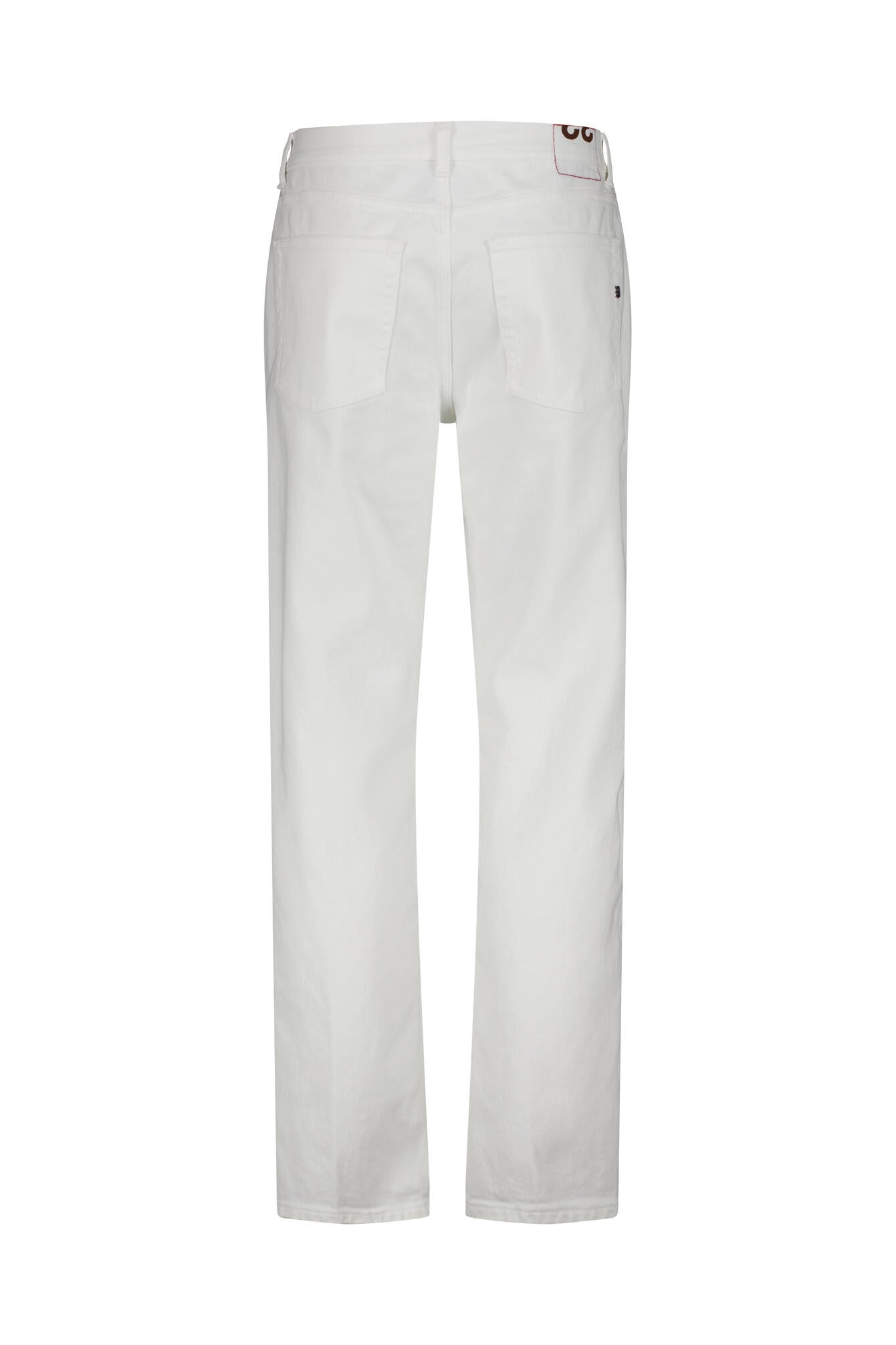 Jeans aus Baumwolle Loose Fit - 001 Latte - Weiß