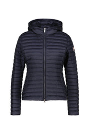 Daunen-Steppjacke mit Kapuze - 68 Navy Blue - Blau