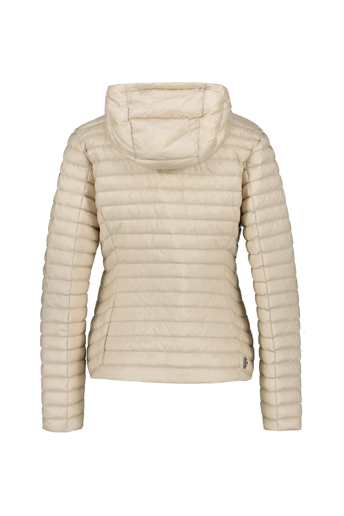 Daunen-Steppjacke mit Kapuze - 219 Porcelain - Beige