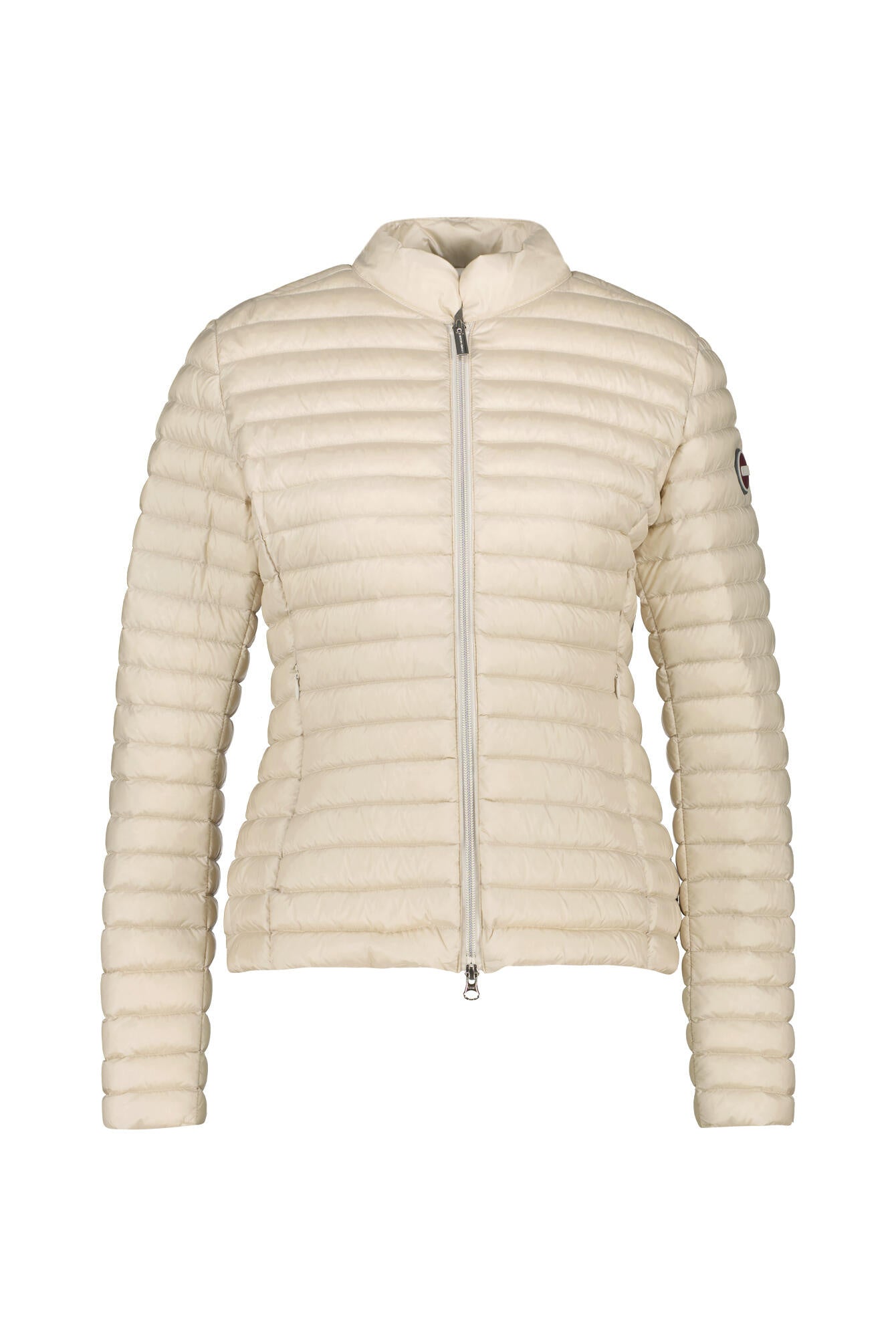 Daunen-Steppjacke mit Stehkragen - 219 Porcelain - Beige