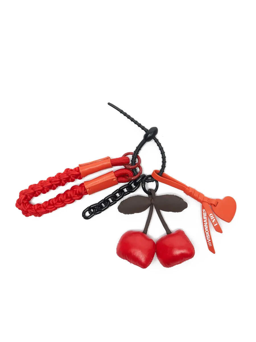 Taschenanhänger PUFFY CHERRY CHARM - 9021 Cherry Red - Rot