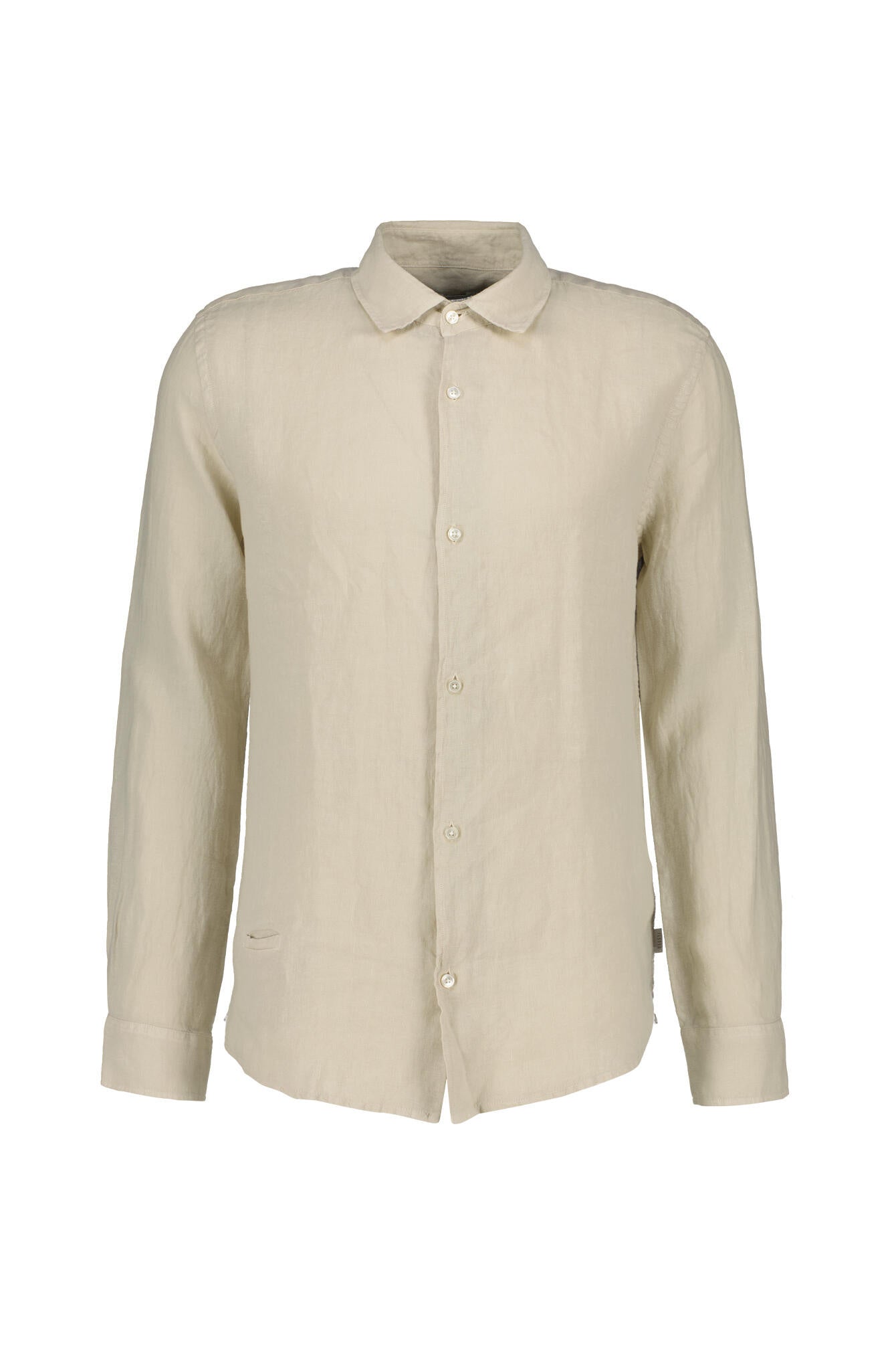Leinenhemd Regular Fit - Beige - Beige