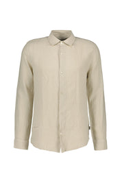Leinenhemd Regular Fit - Beige - Beige