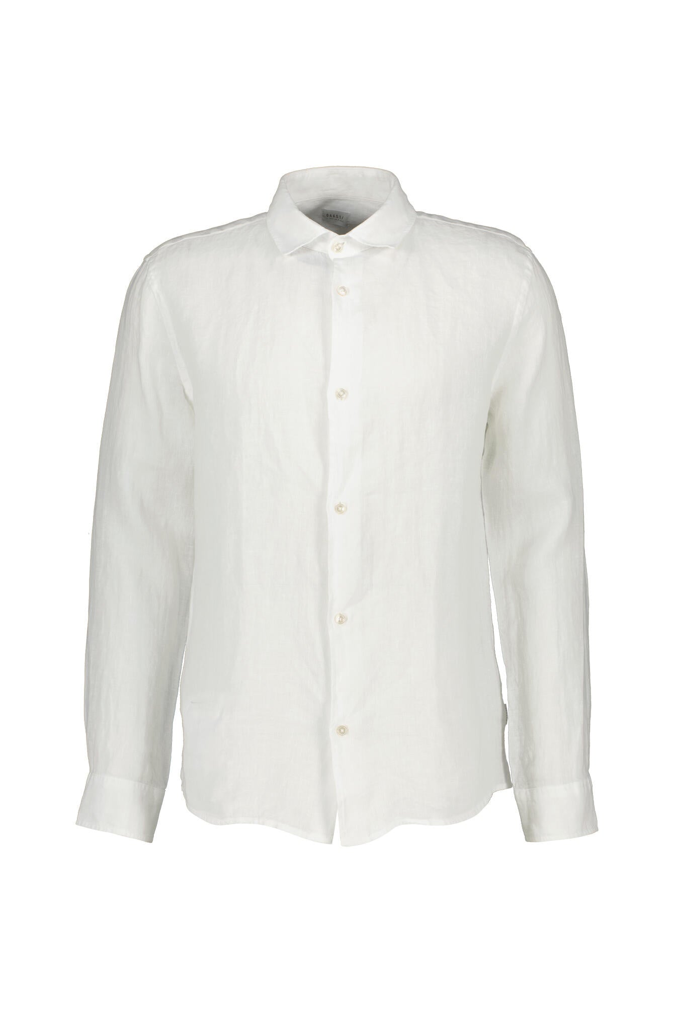 Leinenhemd Regular Fit - White - Weiß