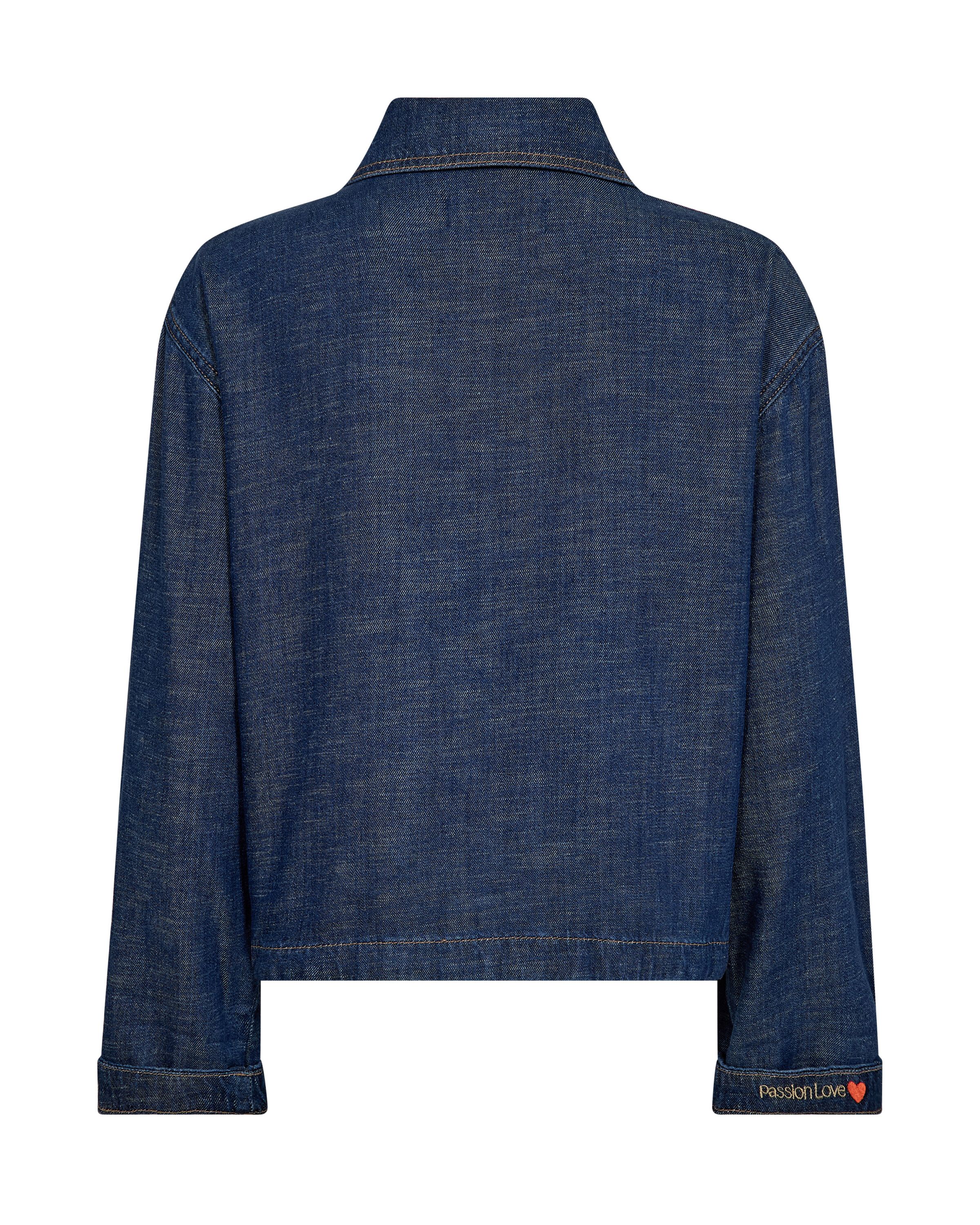 Jeansjacke EYLA ARGE - 447 Dark blue - Blau