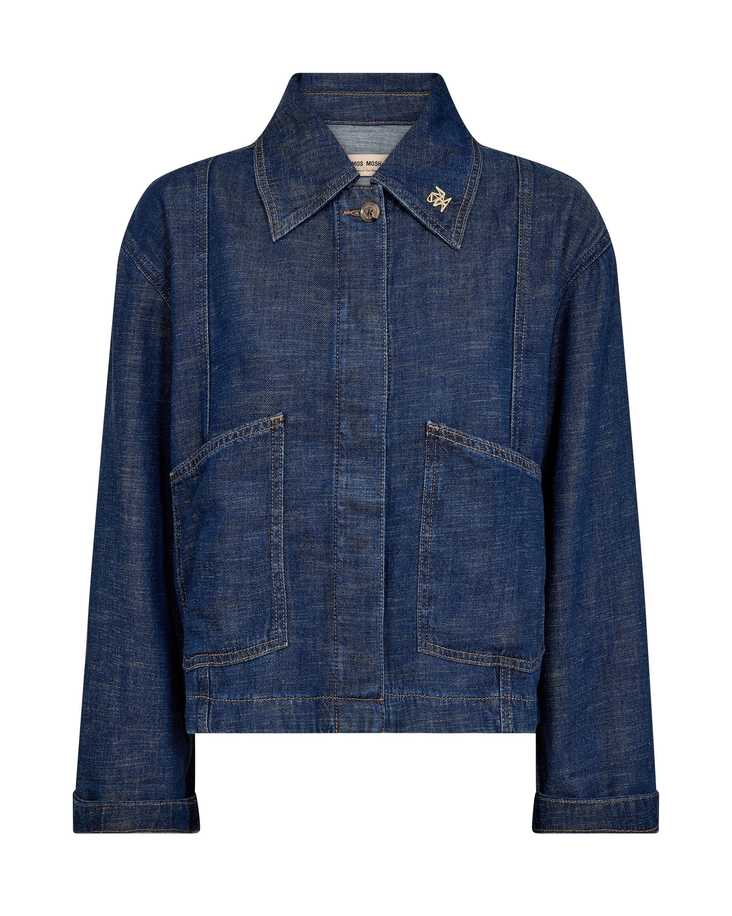 Jeansjacke EYLA ARGE - 447 Dark blue - Blau