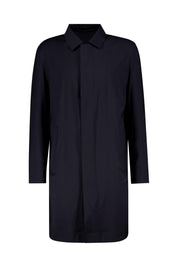 Mantel FLY aus Schurwolle - 47 - Blau