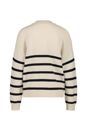 Strickpullover aus Baumwolle - 011 - Beige