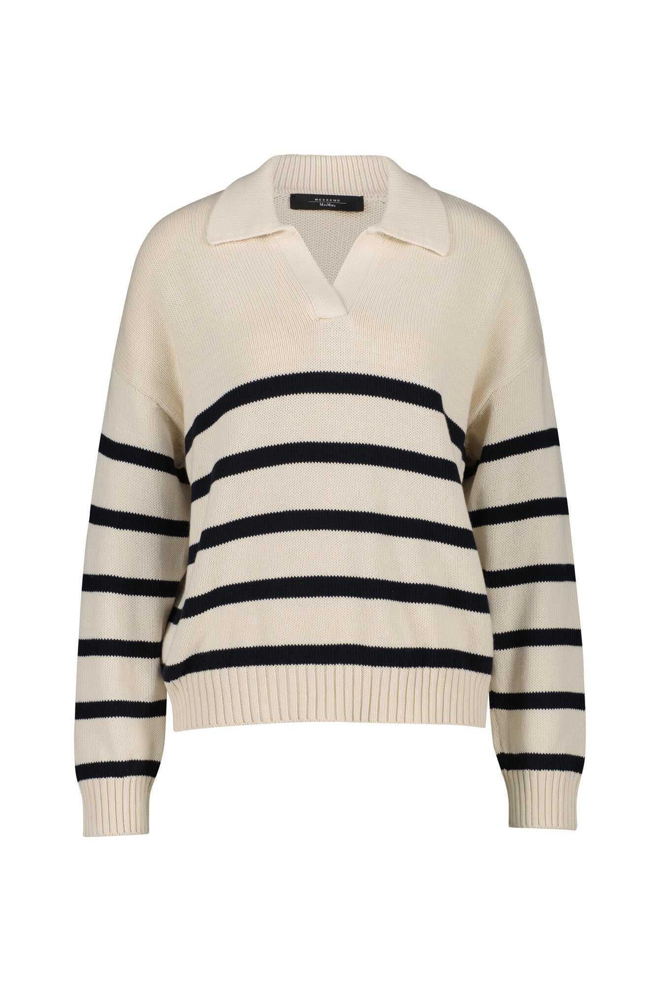 Strickpullover aus Baumwolle - 011 - Beige