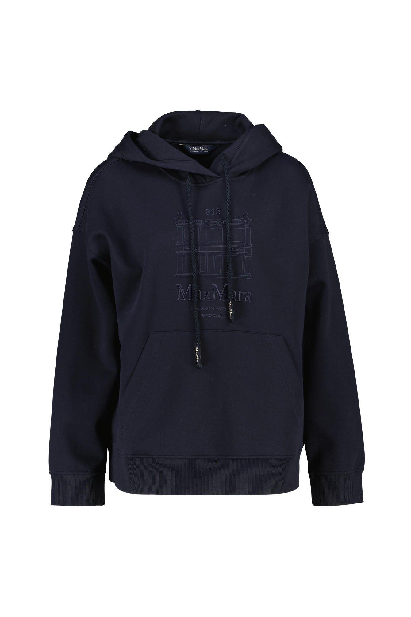 Sweatshirt aus Baumwollmix - 005 - Blau