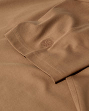 T-Shirt aus Baumwolle - 675 Toasted Coconut - Braun