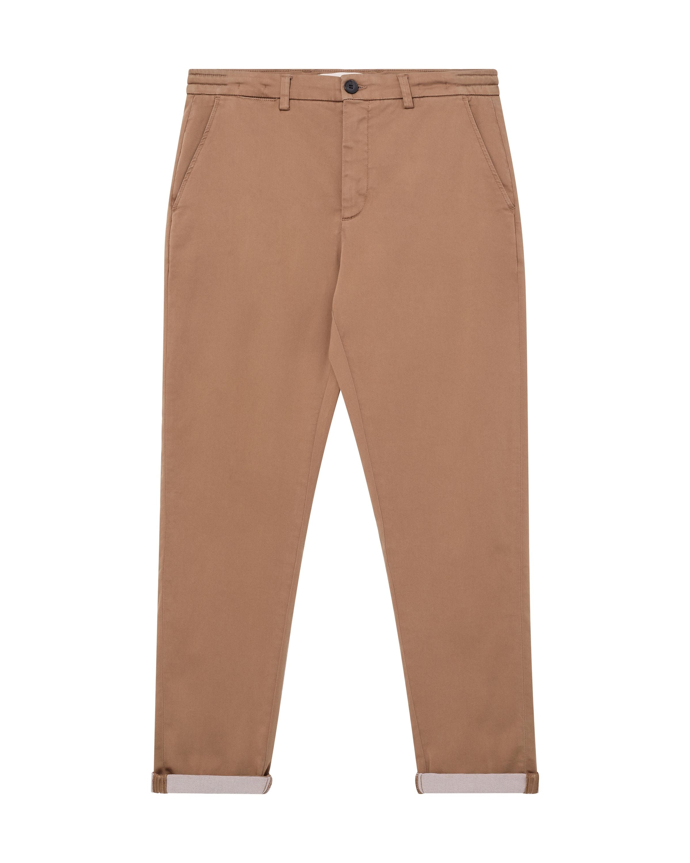 Hose MMGHUNT SOFT STRING aus Baumwolle Regular Fit - 675 Toasted Coconut - Braun