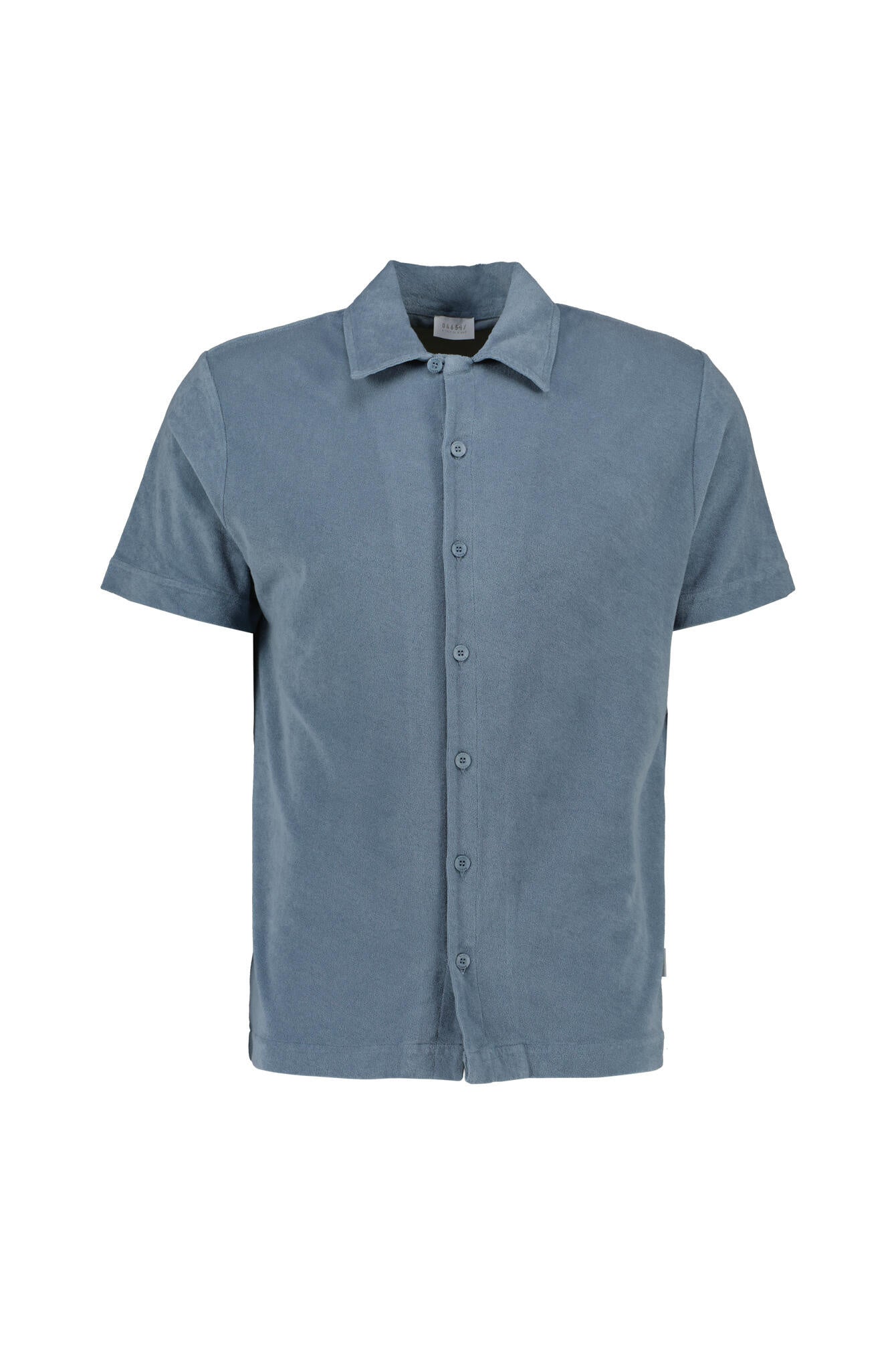 T-Shirt aus Baumwolle - Dusty Teal - Blau
