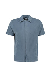 T-Shirt aus Baumwolle - Dusty Teal - Blau