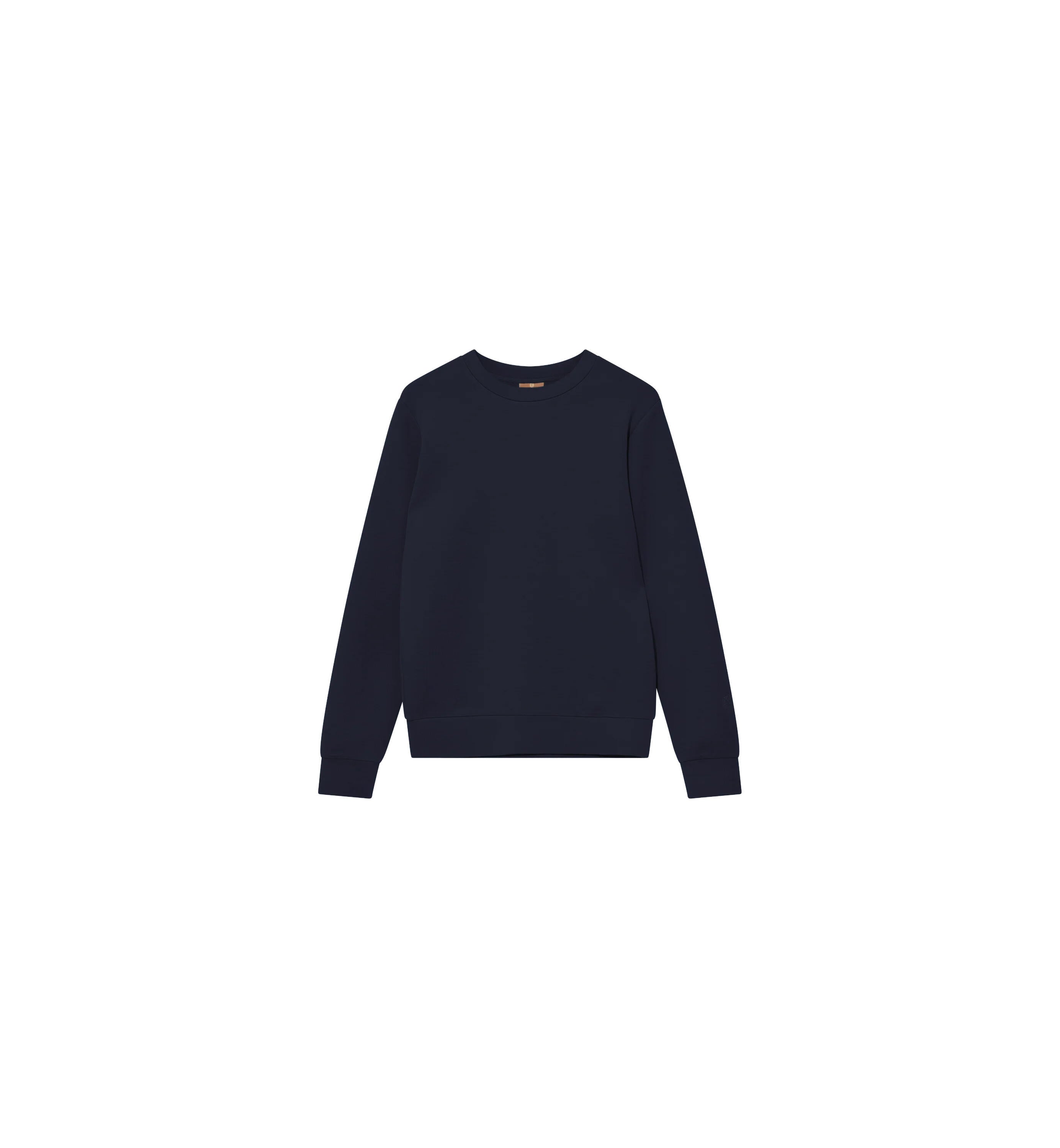 Sweatshirt ABEL aus Baumwollmix - 468 Salute Navy - Blau