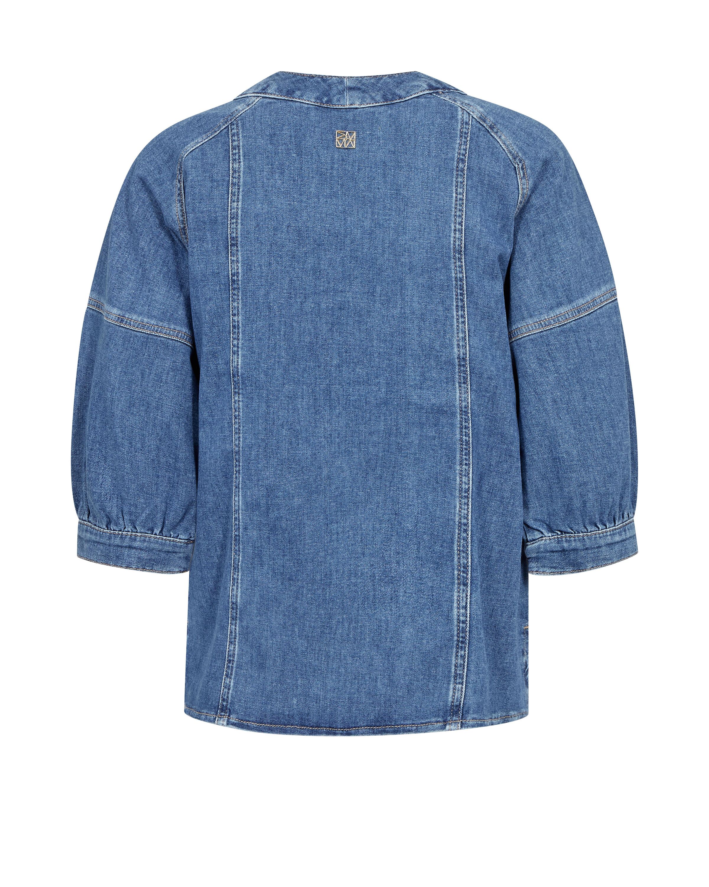 Jeansshirt BARI CRISPY aus Baumwolle - 401 Blue - Blau