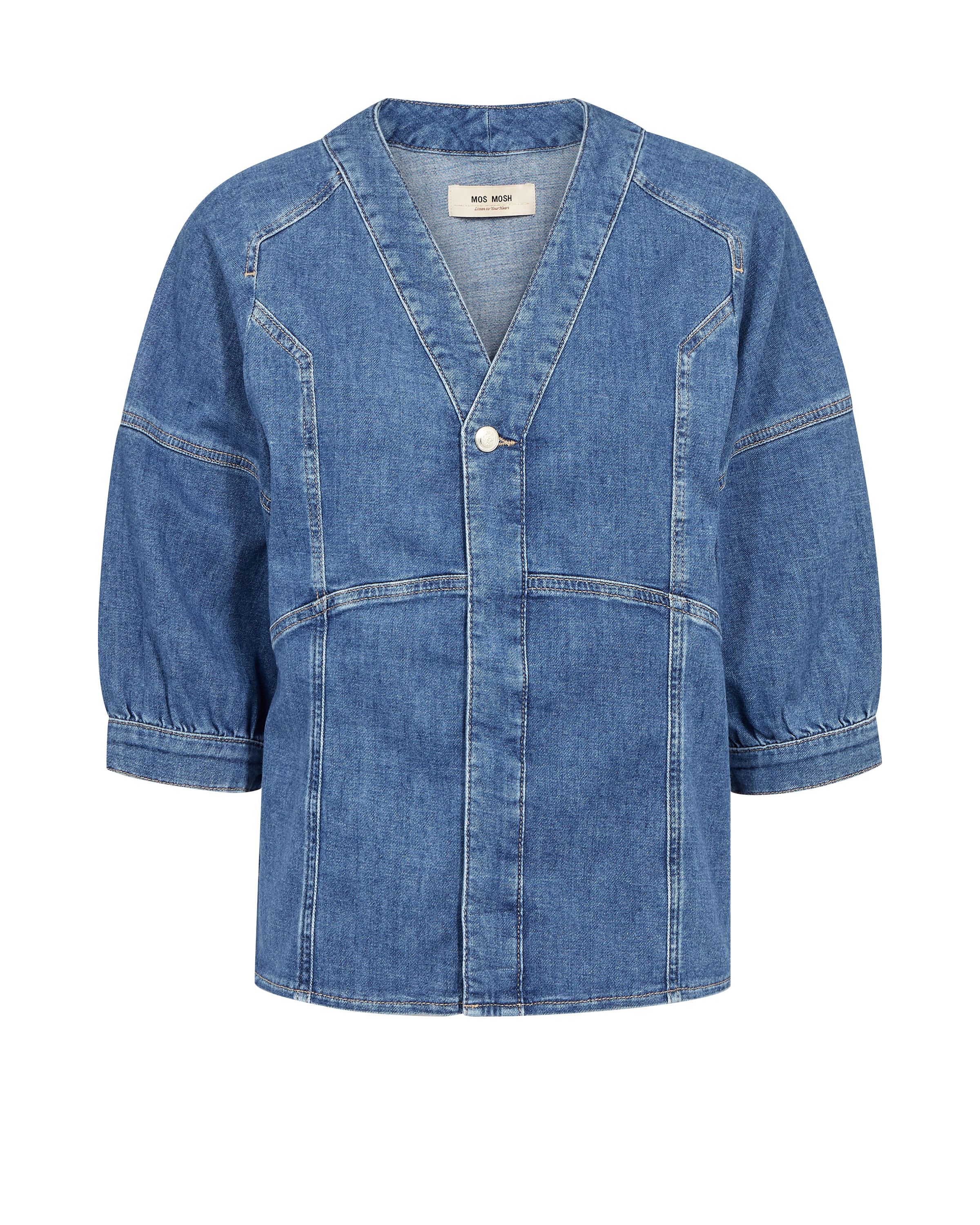 Jeansshirt BARI CRISPY aus Baumwolle - 401 Blue - Blau