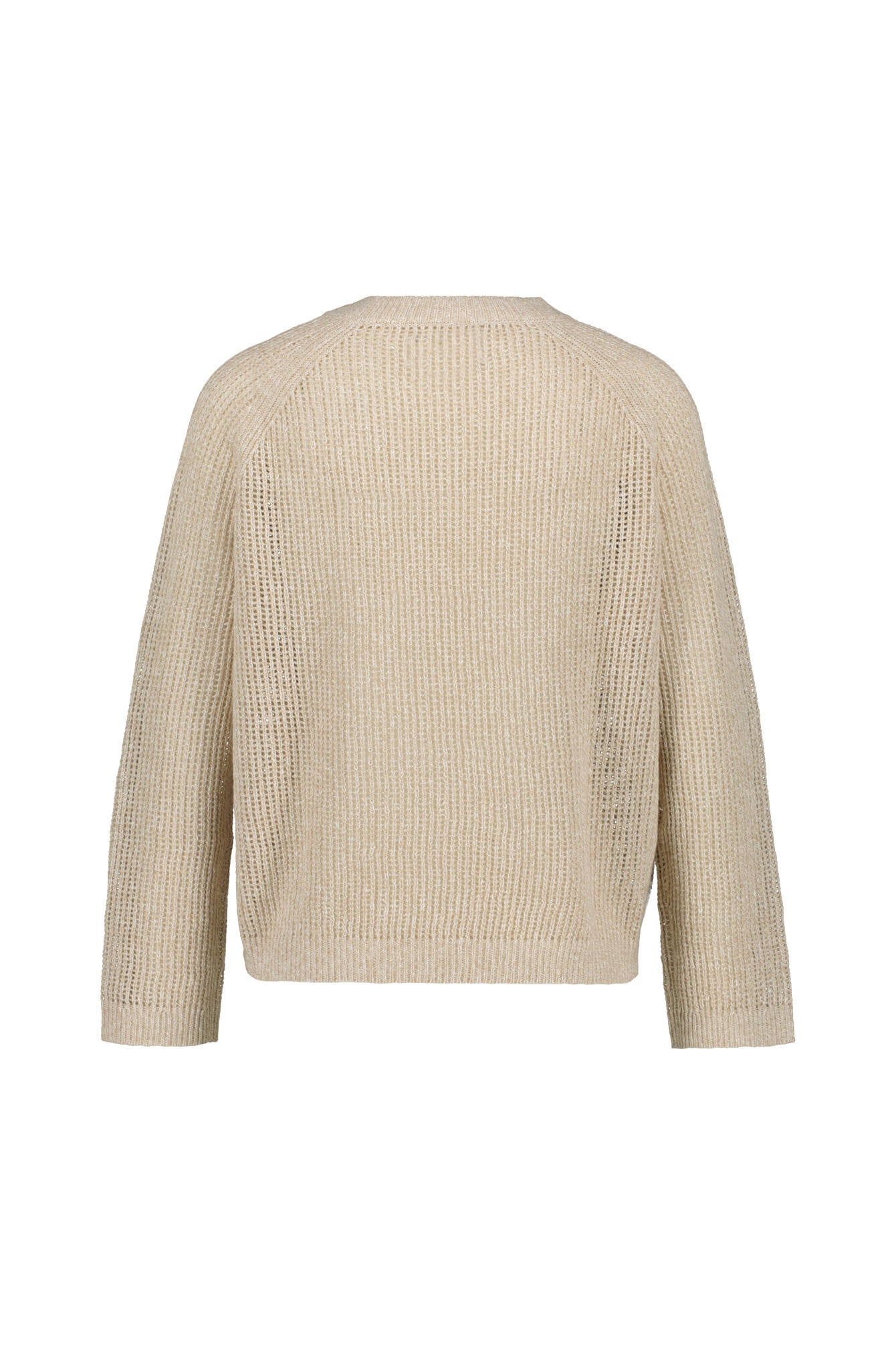 Strickpullover aus Baumwolle - Beige