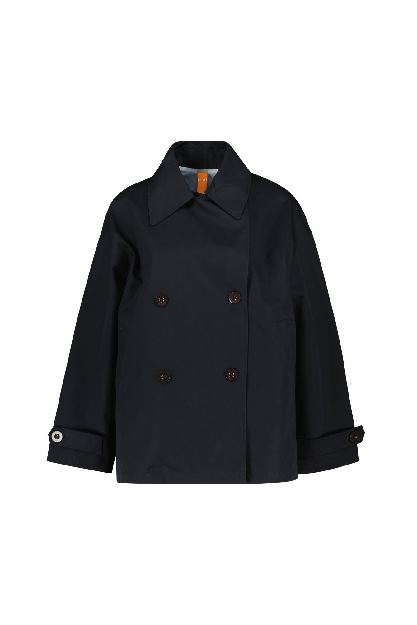 Trench-Jacke HEATHER Oversized Fit - 599 Dark Navy - Blau