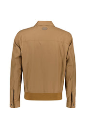 Übergangsjacke aus Baumwollmix - Braun