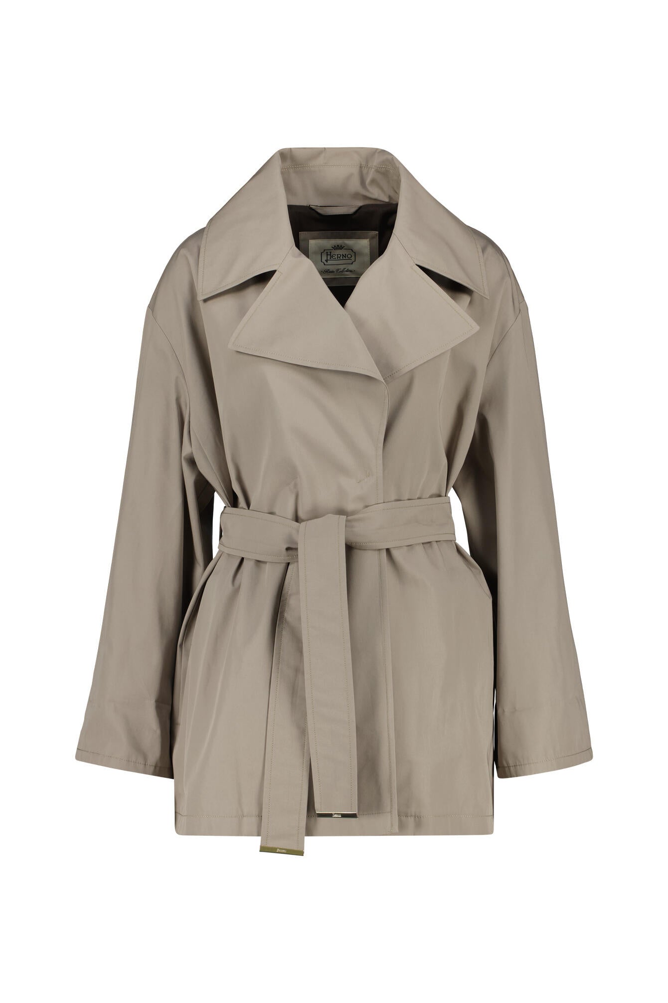 Trenchcoat aus Baumwolle - 2720 Tortora - Beige