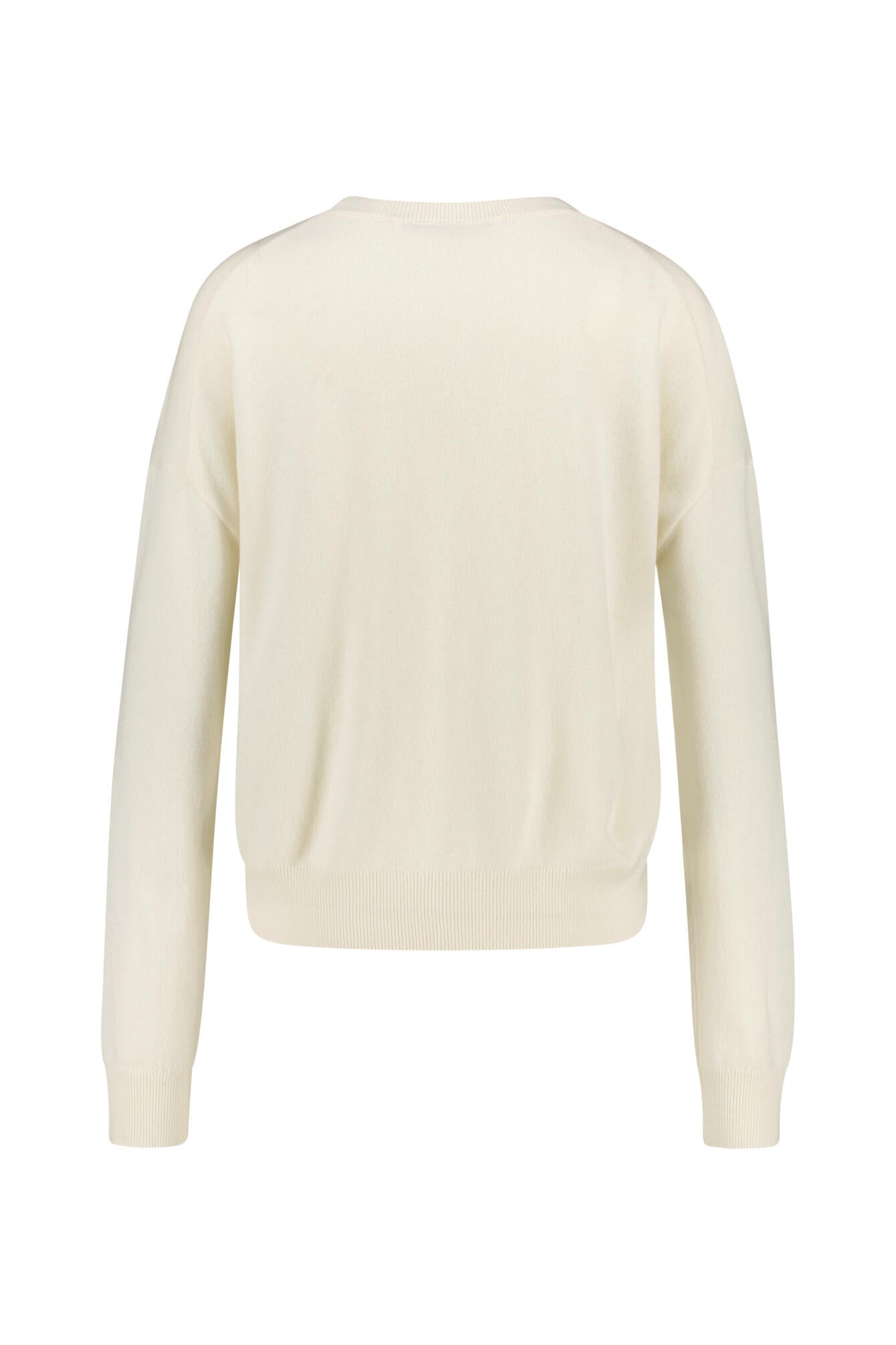 Strickpullover aus Kaschmir-Mix - 261107 Superwhite Multi - Creme