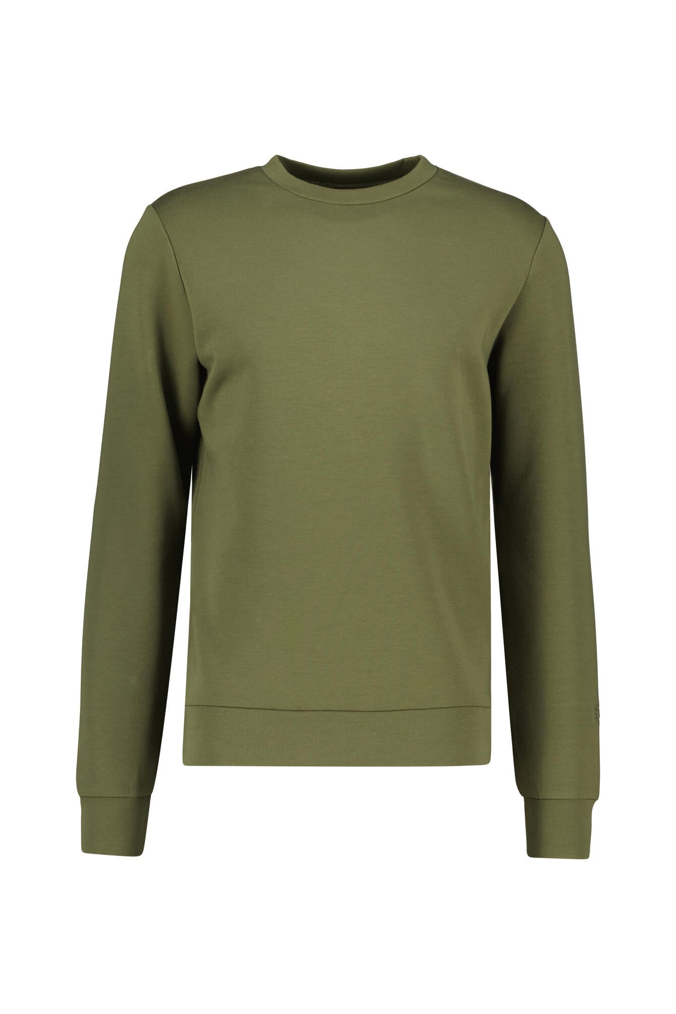 Sweatshirt ABEL aus Baumwollmix - 538 DK Army Green - Grün