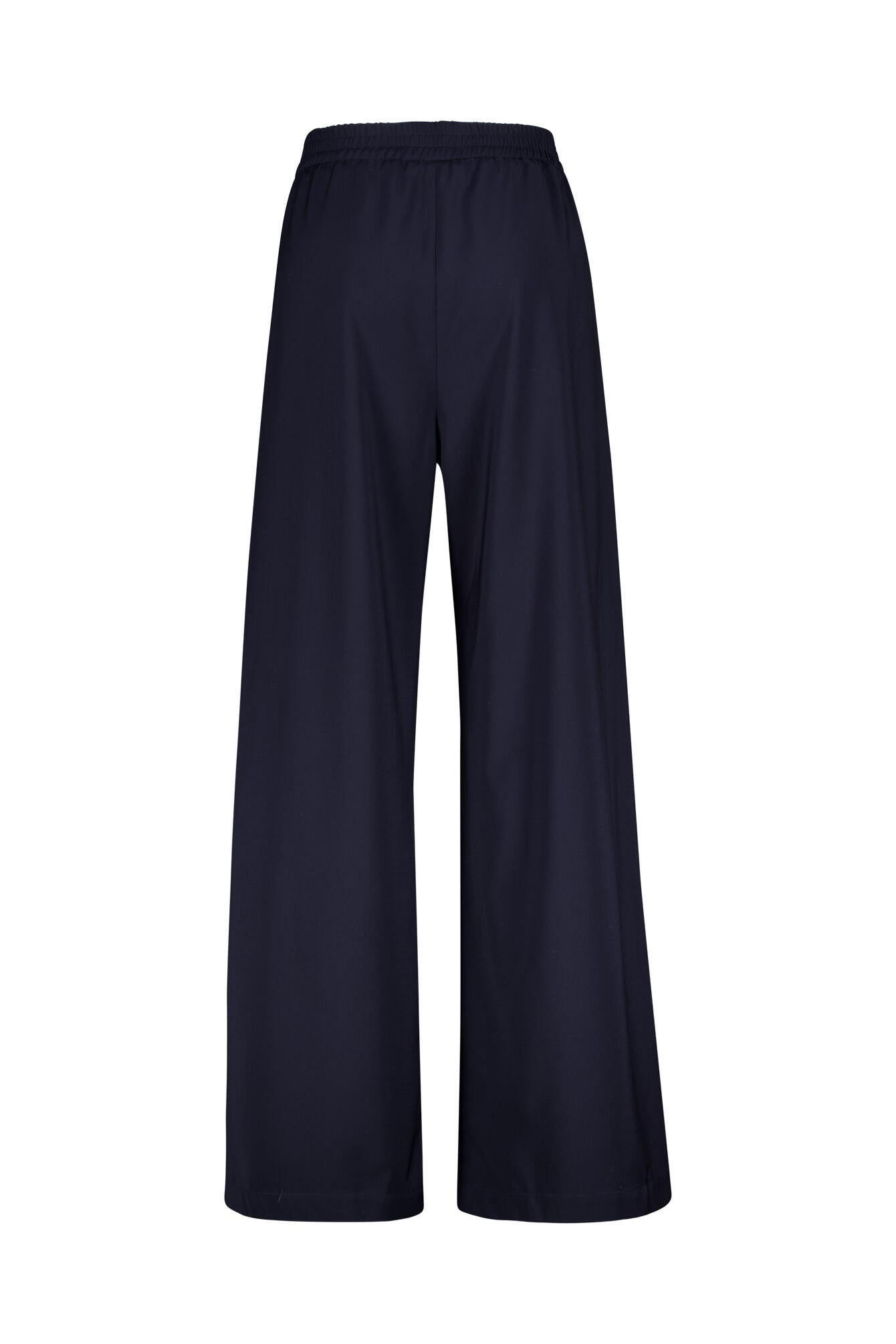 Schlupfhose Wide Leg - 696 Navy - Blau