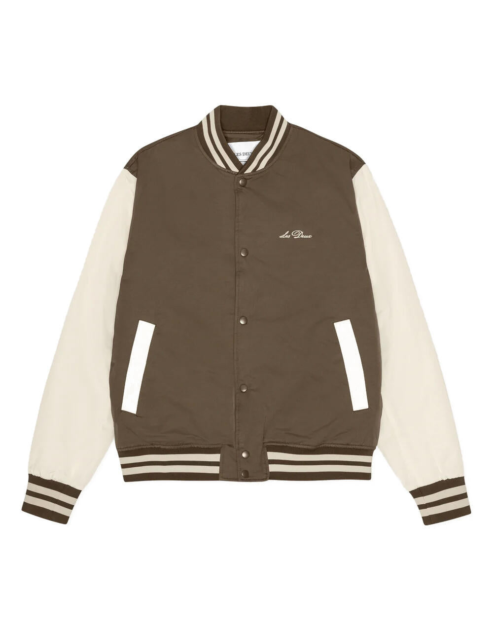 Collegejacke Regular Fit - 962 Türkisch Coffee Brown - Braun