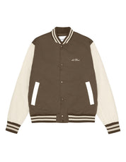 Collegejacke Regular Fit - 962 Türkisch Coffee Brown - Braun