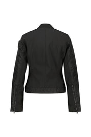 Übergangsjacke MELBA mit Stehkragen - 999 Nero - Schwarz