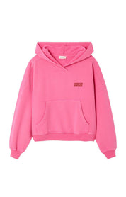 Sweathoodie PLIZZY aus Baumwolle - Petunia Vintage - Pink