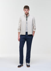 Hybrid-Jacke gesteppt - 06 Canapa - Beige