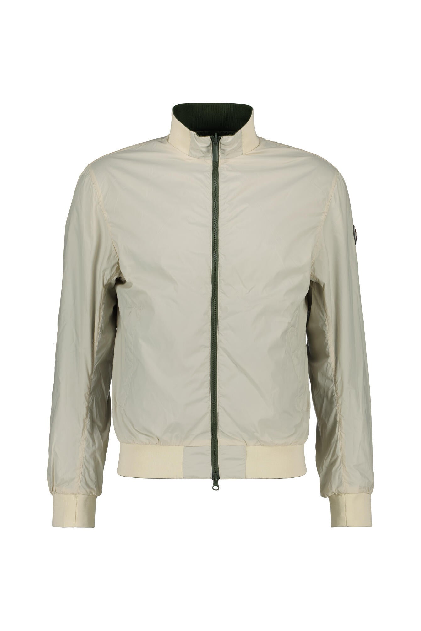 Wende-Bomberjacke mit Stehkragen - 769 Jeep Pergamenta - Grün