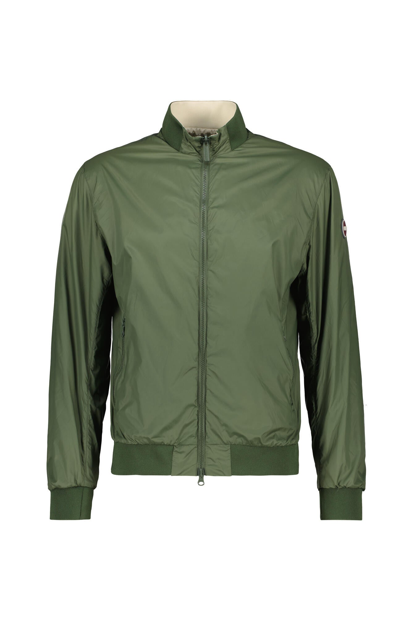 Wende-Bomberjacke mit Stehkragen - 769 Jeep Pergamenta - Grün